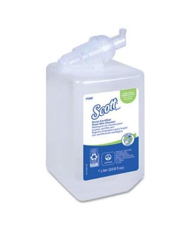 Kimberly Clark 91565 Foam Skin Cleanser  Fragrance and Dye-Free Hand Soap  Clear  Green Certified  1.0L Cassette (1 Each Individual 1.0L Refill)