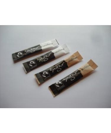 50 Individual White Sugar Sachets & 50 Brown Sugar Individual Sachets