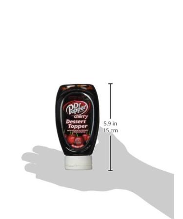 Dr. Pepper Dessert Topping 12 Oz Bottle - Sweeten Your Treats with a Hint of Dr. Pepper Flavor - Buy Online on SooperMarket.com