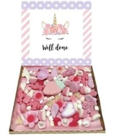 Well Done Unicorn Gift Pick n Mix 300g Sweets Selection Box Sweet Hamper Candy Present Congratulations - Buy Online on SooperMarket.com