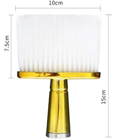 Kuuddker Barber NeCk Duster Cleaning Face Hair Brush for Hair Cutting SweePing Brushes Cleaner Barber AccESSories Tool Gold - Buy Online on SooperMarket.com