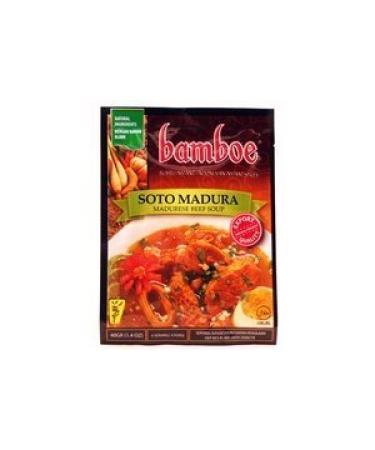 bamboe soto madura - maduranesse beef soup (1.4oz) 3 units (8992735210071) by Bamboe