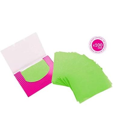 Brushworks Tea Tree Blotting Papers - 100 Sheets Green 100 Count - Buy Online on SooperMarket.com