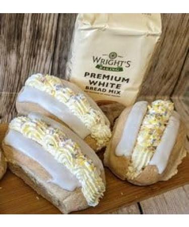 Wright's Premium White Bread Mix 500g X 5 Pack High in Fibre For Machine or Hand Baking Simply Add Water Baking Success Guaranteed Suitable for Vegetarians - Buy Online on SooperMarket.com