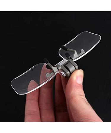 Magnifying 2X Glasses Style Magnifier Magnifying Glass with Clip for Reading G8TB Made in China - Buy Online on SooperMarket.com
