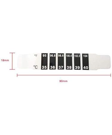 Fever Head Thermometer for Children - Hygienic Forehead Temperature Test | Travel-Friendly 10x Thermometer - Buy Online on SooperMarket.com