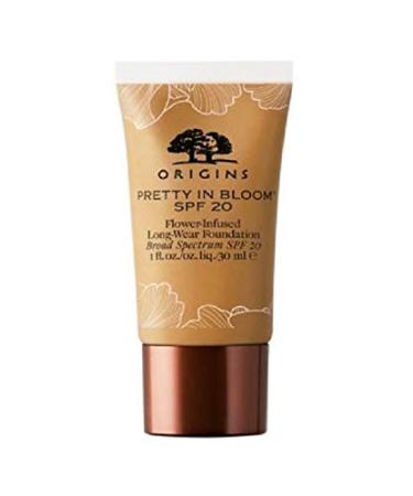 Origins Pretty In Bloom Flower-Infused Long-Wear Foundation SPF 20 1.0 Oz / 30 Ml - 540 MEDIUM DEEP GOLDEN WARM