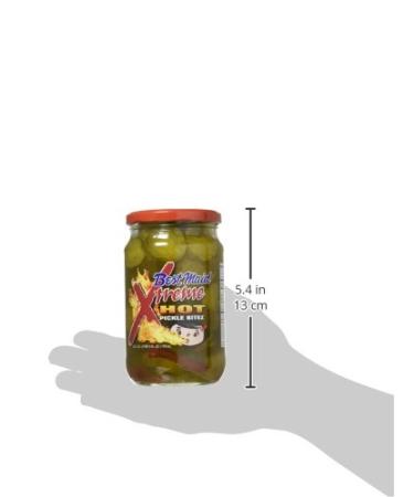 Best Maid Xtreme Hot Pickle Bitez 24oz Jar - Pack of 2 | Spicy Snack Delight - Buy Online on SooperMarket.com
