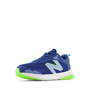 New Balance Kid's DynaSoft 545 V1 Lace-Up Running Shoe Big Kid (8-12 Years) 4.5 Big Kid Atlantic Blue/Pixel Green/Blue Haze