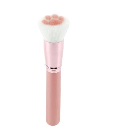 Makeup brushes 1PC Cat Paw Makeup Brush Professional Cosmetic Brush Brushes Powder Brush Blush Brush Multifunctional Cosmetic Tool(Pink)