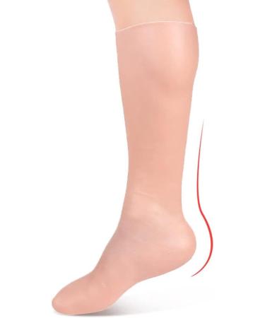 minkissy 1pair Exfoliating Moisturizing Socks Dry Cracked Foot Socks Foot Moisturizing Socks Spa Gloves and Socks Cracked Heels Socks Long Foot Moisturizing Feet Socks Sebs - Buy Online on SooperMarket.com