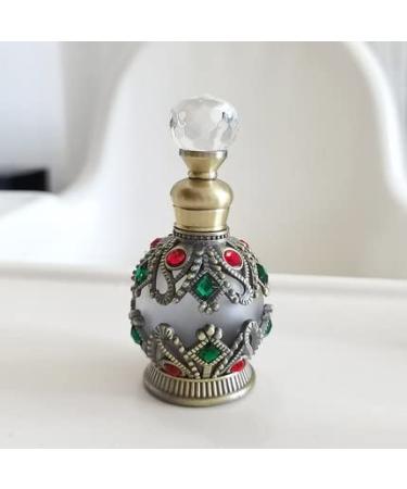 Liwein Vintage Perfumed Bottles - Refillable 15ml Glass Perfume Bottles (2 Pack) - Crystal Small Empty Fragrance Bottles for Travel & Personal Use - Buy Online on SooperMarket.com