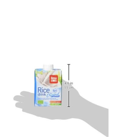LIMA Rice Drink Original - Pack of 10 (10 x 500g) | Dairy-Free & Vegan Milk Alternative | International Shipping Available - Buy Online on SooperMarket.com