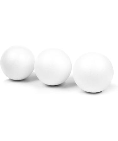 Smooth Craft Foam Polystyrene Balls for Projects - Available in Sets of 3 to 12 Balls - Buy Online on SooperMarket.com
