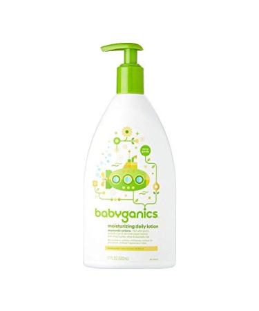 Babyganics Extra Gentle Moisturizing Daily Lotion  Chamomile Verbena  17 Fluid Ounce (502 ml)