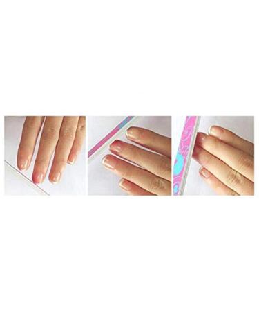 20 Mini Professional Nail Files - Double Sided Emery Boards for Manicure & Pedicure - DIY Nail Tools for Women & Girls - Buy Online on SooperMarket.com