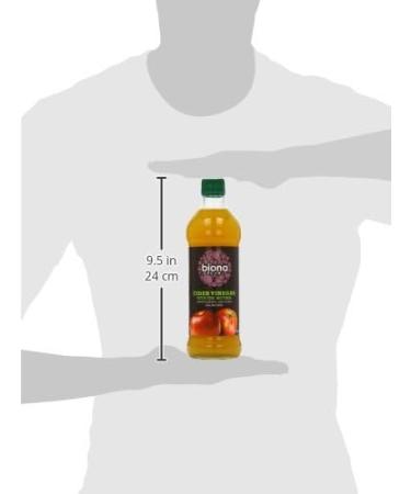 Biona Organic Apple Cider Vinegar 500ml - Pure and Unfiltered - Buy Online on SooperMarket.com