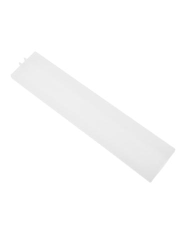 2pcs Handmade Soap Sandwich Silica Gel Silicone Tube Love White Whitex2pcs 32.1X5.3cmx2pcs
