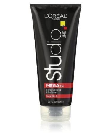 L'oreal LOreal Studio Line Head Lock Mega Hard Hold Gel 6.8 oz (Pack of 3) by L'Oreal Paris Scented 0.33 Fl Oz (Pack of 3)