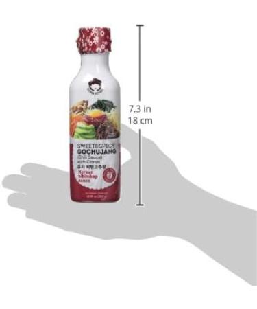 Ajumma Republic Korean Sweet and Spicy Chilli Sauce with Citron 300g - Buy Online on SooperMarket.com