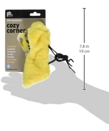 Prevue Pet Products BPV1160 6-Inch Cozy Corner Fleece Bird Blanket - Small - Buy Online on SooperMarket.com