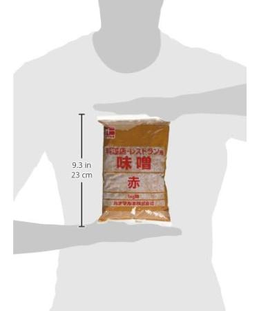 Hanamaruki Ryoriten Aka Miso Paste - 1kg (1000g) | Premium Quality Japanese Red Miso - Buy Online on SooperMarket.com