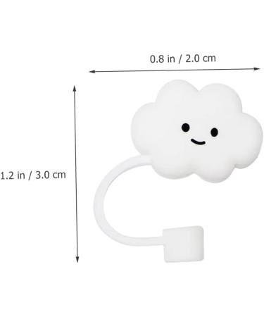ABOOFAN 20 pcs Decor Supply Cover Shaped End Reusable Birthday Cap Protectors Supplies Cute Tip Tumbler Cloud for Shape Cartoon Caps Anti- Toppers Protector Baby Proof Plugs White 5pcsx4pcs 3X2X1.2CMx4pcs - Buy Online on SooperMarket.com