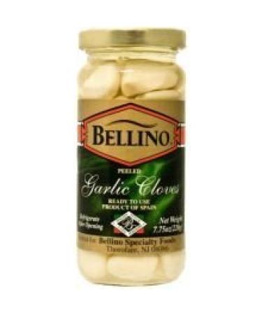 Bellino - Peeled Garlic Cloves, (2)- 7.75 oz. Jars