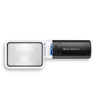 Eschenbach 15114 - Pocket luminaire Mobilux LED Aspherical PXM control lens dimensions lens: 75 x 50 mm enlargement: 4x diopter: 16