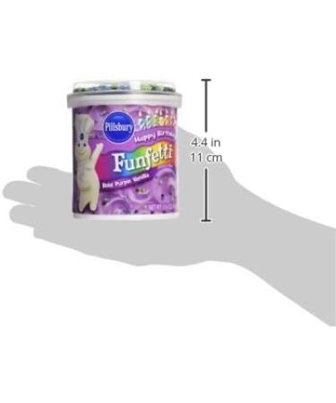 Pillsbury Funfetti Bold PURPLE VANILLA Frosting 442g - Buy Online on SooperMarket.com