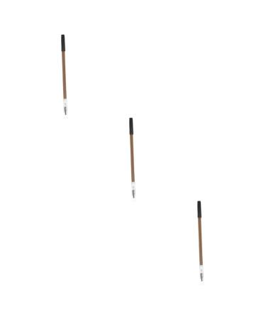 Healeved 3pcs Pencil Brow Pen Wood Brow Pencil Women Brow Pencil Makeup Brow Pencil Wooden