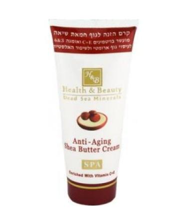 Health & Beauty Dead Sea Minerals - Anti-Aging Shea Butter Cream 180ml