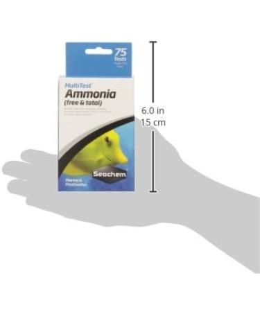 Seachem MultiTest Ammonia Test Kit - Buy Online on SooperMarket.com