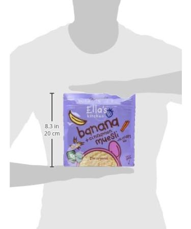 Ella's Kitchen Banana + Cinnamon Muesli with Crispy Bits Baby Food 215g - Buy Online on SooperMarket.com