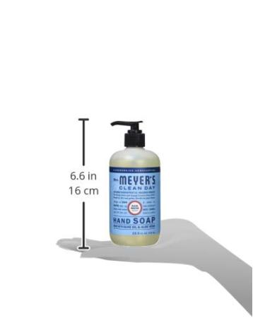 Mrs. Meyer's Rain Water Hand Soap - 12.5 fl. oz, Pack of 6 | Biodegradable Formula with Essential Oils - Buy Online on SooperMarket.com
