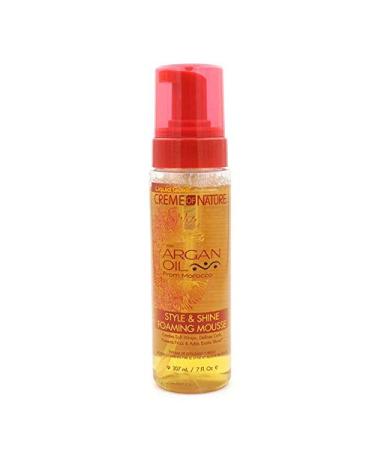 Creme Of Nature With Argan Oil From Morocco Style & Shine Foaming Mousse 207 ml