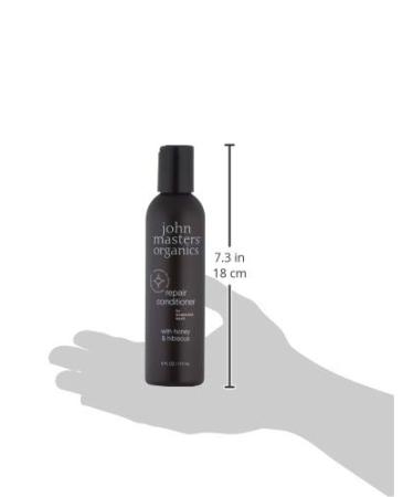 John Masters Organics Honey & Hibiscus Conditioner 177ml - Natural Hydrating Hair Care for All Hair Types - International Shipping Available - Buy Online on SooperMarket.com