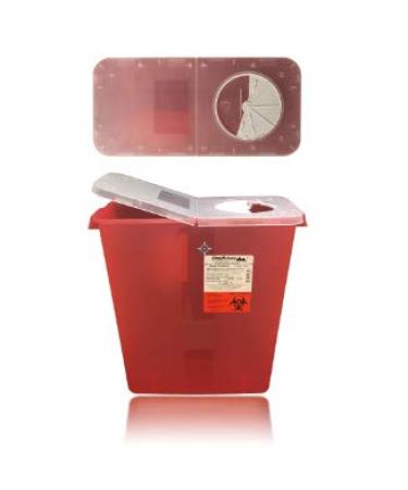 Oakridge 3 Gallon Size Needle and Syringe Sharps Disposal Container