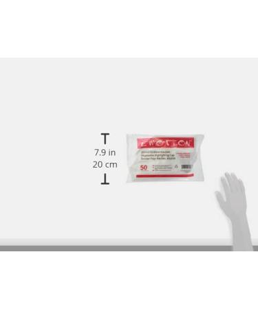 Fripac-Medis Disposable Hair Caps - 50 Pack Single-Walled Embossed - Ideal for Salons & Spa Services - International Shipping - Buy Online on SooperMarket.com