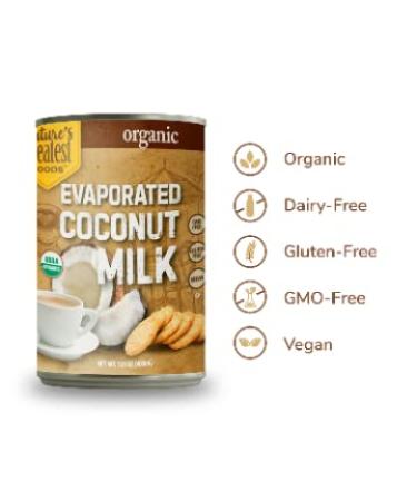 Nature's Greatest Foods Organic Evaporated Coconut Milk - 13.5 oz (Pack of 12) | Gluten-Free & Vegan - Buy Online on SooperMarket.com