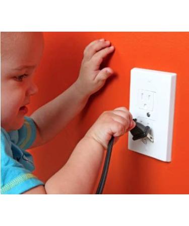 62 Pieces Outlet Covers ChildProof Plug Protector - Vmaisi Baby Proofing Electrical Safety Outlet Plugs White 62 Count (Pack of 1) - Buy Online on SooperMarket.com