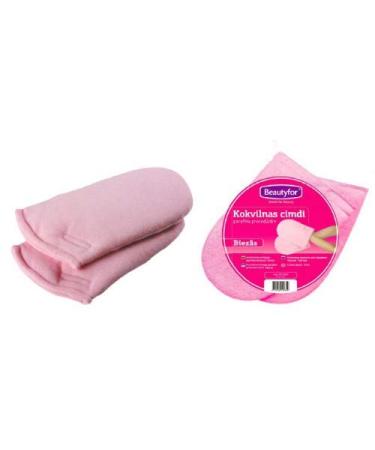 100% cotton hand gloves for paraffin treatments (1 pair)