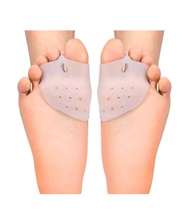 VINGVO Gel Toe Bunion Guards & Toe Separators - Thumb Adjuster Spreaders Pain Relief for Overlapping Toes Pressure Hammer Toe Straightener Spacers for Hallux Valgus
