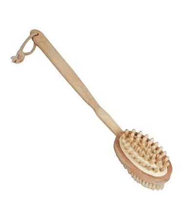 Wooden sauna brush massage brush back brush knobbed bath brush brush
