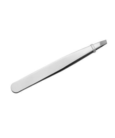 Dajidafu Hair Tweezers Stainless Steel Mirror with Matte Finish Easy to Grip Handy Comfortable Ergonomic Precision Eyebrow Clip