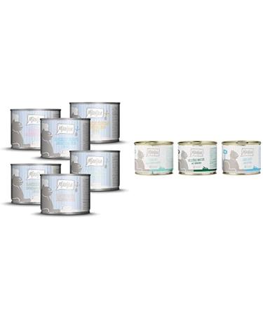 Mjamjam - Premium wet food for cats - Tasting package I on sauce & - Premium wet feed for cats - Mix package II - Wild & rabbits Mix package 185 g (6 Pack)