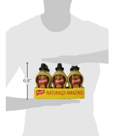 French's Spicy Brown Mustard 12 oz - Pack of 12 | Bold and Tangy Flavors - Buy Online on SooperMarket.com