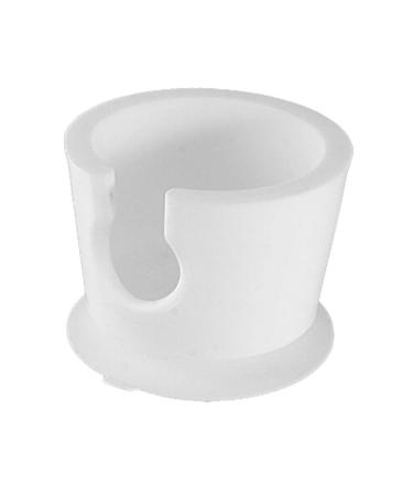 Ruilogod Flexible Plastic Suction Cup Shaver Razor Holder Hook White