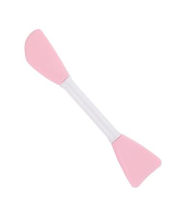 Beauty Tool Double-ended Silicone Face Mask Brush Nice for Facial Pore Cleaner B Pink