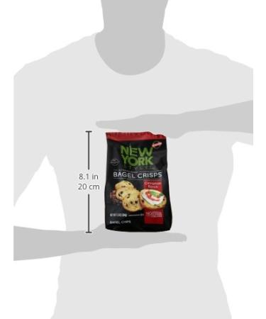 New York Style Bagel Crisps - Cinnamon Raisin - 7.2oz | Deliciously Crunchy Snack - Buy Online on SooperMarket.com